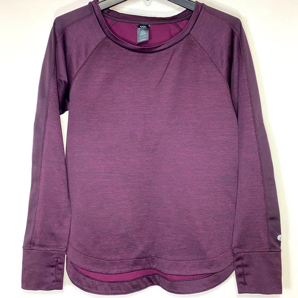 C9 By Champion Purple Pullover Long sleeves Crewneck Active Sweatshirts, M